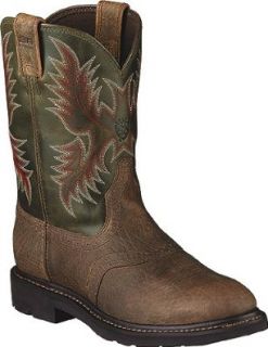 Ariat Men's 10 Inch Sierra Saddle Western Work Boot Style A10006743 Shoes