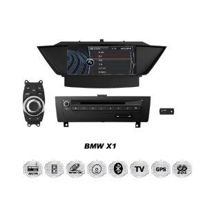 BMW X1 OEM Digital Touch Screen Car Stereo 3D Navigation GPS DVD TV USB SD iPod Bluetooth Hands free Multimedia Player  Vehicle Dvd Players 