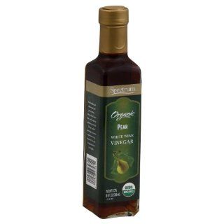 Spectrum Naturals Organic Pear White Wine Vinegar 8.4 oz. (Pack of 12)  Grocery & Gourmet Food