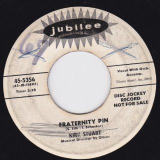 Fraternity Pin/If Love's Not Ours (VG  DJ 45 rpm) Music