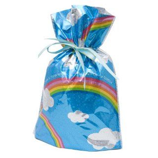Gift Mate 21011 4 4 Piece Drawstring Gift Bags, Large, Rainbows   Gift Wrap Bags