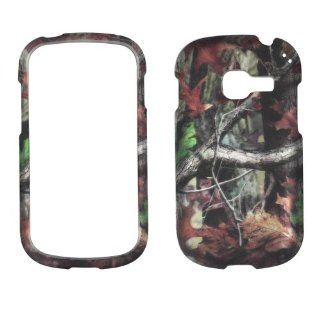 2D Camo Trunk V Samsung Galaxy Centura S738C / Discover S730G Cricket, Net 10 Straight Talk Case Cover Hard Phone Case Snap on Cover Rubberized Touch Faceplates Cell Phones & Accessories