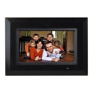 GPX PF738 7 Inch Digital Photo Frame with Built in Memory Card Expansion Slot and Speaker (Walnut )  Digital Picture Frames  Camera & Photo