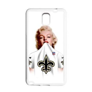 Personalized Case for Samsung Galaxy Note 3 N9000   Custom New Orleans Saints Picture Hard Case LLN3 738 Cell Phones & Accessories