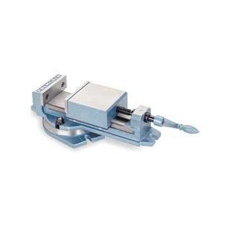 Dayton 3W765 Cast Iron Milling Vise, 6 In. Bench Clamps