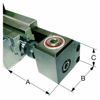 Rhm 151651 Type 743 19 90 Degrees Angle Drive for RKK 2 5 Size 3 NC Compact Vises Bench Vise