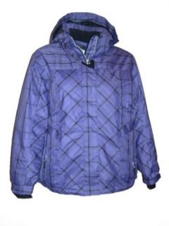 Pulse Women's Insulated Plaid Ski Jacket Coat