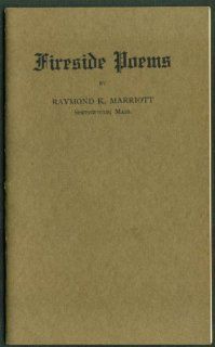 Raymond K Marriott Fireside Poems Springfield MA 1939 Entertainment Collectibles