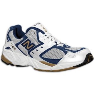New Balance Men's 766 ( sz. 11.5, White/Navy/Gold  Width   2E   Wide ) Shoes