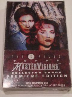 1995 The X Files Master Visions Complete Factory Set Toys & Games