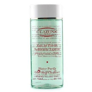 Clarins Water Purify One Step Cleanser w/ Mint Essential Water (For Combination or Oily Skin) 200ml/6.8oz  Facial Cleansing Products  Beauty