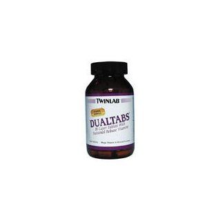 Dualtabs Mega Vitamin And Mineral Formula Twinlab, Inc 200 Tabs Health & Personal Care