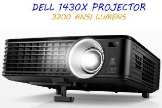 DELL 1430X 3200 ANSI LUMENS (MAX) 1024x768 VGA PROJECTOR w/3D CAPABILITY Electronics