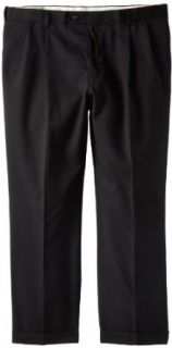 Bert Pulitzer Men's Big Tall Wide Herringbone Suit Separate Pleat Front Pant, Black, 40x30 at  Mens Clothing store