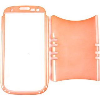 Cell Armor I747 RSNAP A022 AF Rocker Series Snap On Case for Samsung Galaxy S3   Retail Packaging   Pearl Orange Cell Phones & Accessories