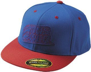 Answer Racing Clipps 210 Fitted Hat   Small/Medium/Blue/Red Automotive