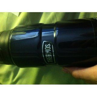 Thermos Stainless King 24 Ounce Drink Bottle, Midnight Blue Kitchen & Dining