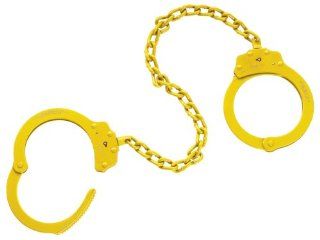 Peerless Handcuff Company 753B Leg Iron, Yellow  Tactical Handcuffs  Sports & Outdoors