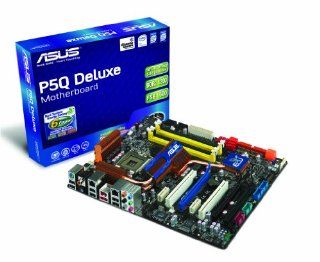 ASUS P5Q Deluxe LGA775 Intel P45 DDR2 1200 ATX Motherboard Electronics