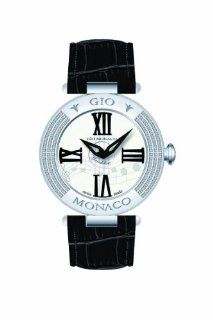Gio Monaco Women's 779B F Mandolino White Dial Musical Leather Diamond Watch at  Women's Watch store.