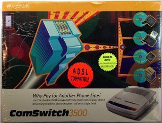 Command Communications 3 Port Phone/Fax Modem Line Sharing Device 3500 Comswitch Electronics