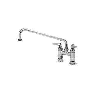T&S Brass B 0227 M Deck Mixing Faucet   Touch On Kitchen Sink Faucets  