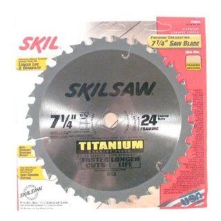 SkilSaw Titanium 7 1/4" Saw Blade Finishing/Crosscutting 759   Cordless Tool Saw Blades  