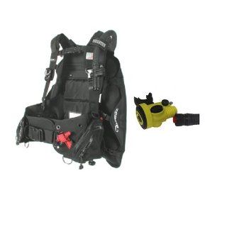 Zeagle Stiletto Weight Integrated BCD With Installed Octo Z (Large)  Diving Buoyancy Compensators  Sports & Outdoors