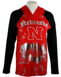 P.Michael Women's University of Nebrask Hoodie Top Novelty Hoodies Clothing