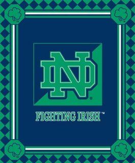 College University of Notre Dame Fighting Irish Diamond Panel Fleece Fabric