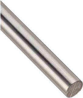 304 Stainless Steel Round Rod, Unpolished (Mill) Finish, Annealed, Standard Tolerance, Inch, AMS 5639/ASTM A276/AMS QQ S 763/ASTM A276 Stainless Steel Metal Raw Materials