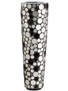 Silk Plants Direct Mirror Mosaic Container (Pack of 1)   Decorative Vases
