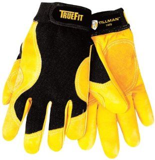 Mechanics Glove, Gold, S, PR   Work Gloves  