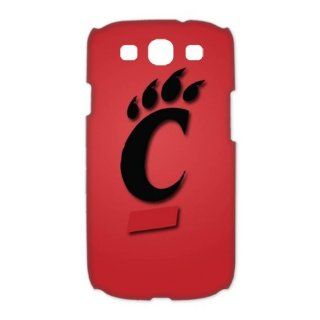 Custom Cincinnati Bearcats 3D Cover Case for Samsung Galaxy S3 III i9300 LSM 786 Cell Phones & Accessories