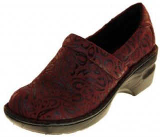 Born Concept Women's Margaret Clogs 8.5 Red Costume Footwear Shoes