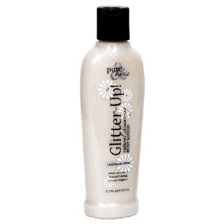 Pure & Basic Glitter Up Body Lotion, Opalescent Glitter, 6.3 Ounces (Pack of 3)  Beauty