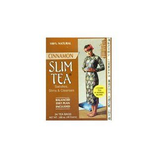 Hobe Labs Slim Tea Cin a mon Stick, Cin a mon Stik 24 Bags (Pack of 4) Health & Personal Care