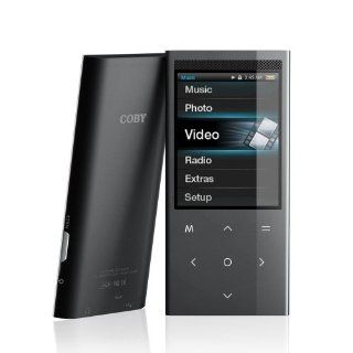 Coby MP767 8G 8 GB 2.4 Inch Touchpad Video  Player with FM and Stereo Speaker (Black) (Discontinued by manufacturer)  Ipod   Players & Accessories