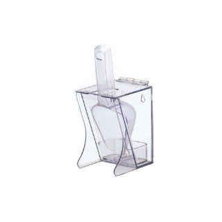 Cal Mil 789 Freestanding Ice Scoop Holder with 6 Oz. Ice Scoop Ice Cream Scoops Kitchen & Dining