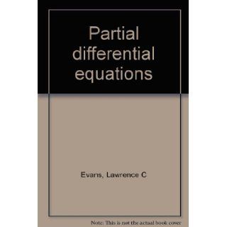 Partial differential equations Lawrence C Evans Books