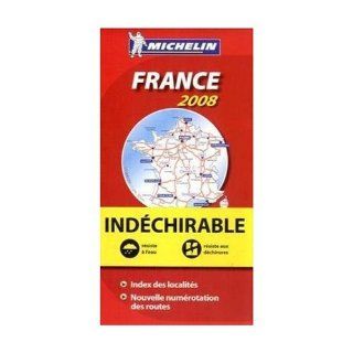Michelin Map No. 792 France   2008 Edition  Scale 11, 000, 000 (laminated and tear proof) (French Edition) Michelin Staff 9780320039805 Books