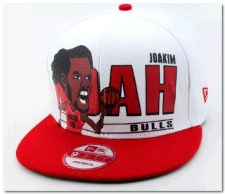 Chicago Bulls New Era 9fifty (White with Red)  Sports Fan Baseball Caps  Sports & Outdoors
