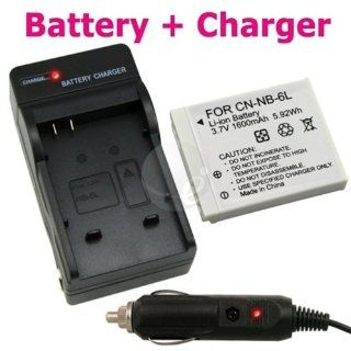 NB 6L Battery +Charger For Canon SD770IS IXUS 85IS 25IS [Camera]  Digital Camera Battery Chargers  Camera & Photo