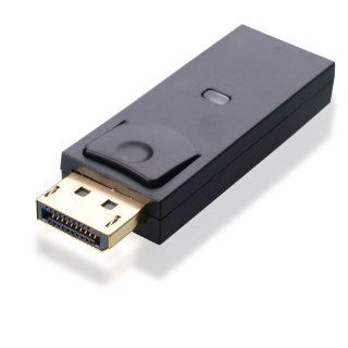 Cable Matters Gold Plated DisplayPort to HDMI Male to Female Adapter with Built in Light Indicator Computers & Accessories