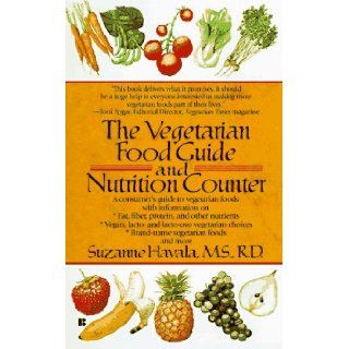 Vegetarian Food Guide and Nutrition Counter Susan Havala 9780425160459 Books