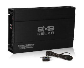 Belva BB2000D 1200 Watt Class D Monoblock BB Series Power Car Amplifier/Amp  Vehicle Mono Subwoofer Amplifiers 