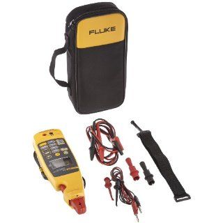 Fluke 772 Integrated Milliamp Process Clamp Meter, 100mA DC, 0.01mA Resolution, Conductors to 4.5mm, Voltage Measurement Multi Testers