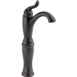 Delta 794 RB DST Linden Single Handle Vessel Lavatory Faucet, Venetian Bronze   Touch On Bathroom Sink Faucets  