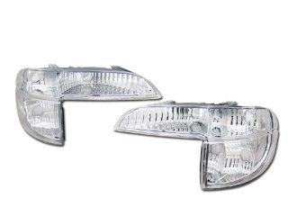 Depo Chrome Clear Signal Corner Lights Lamps Ford Explorer Mountaineer Automotive