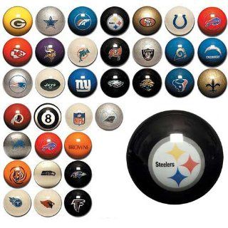 Pittsburgh Steelers NFL Billiard Balls Design Kansas City Chiefs  Sports & Outdoors